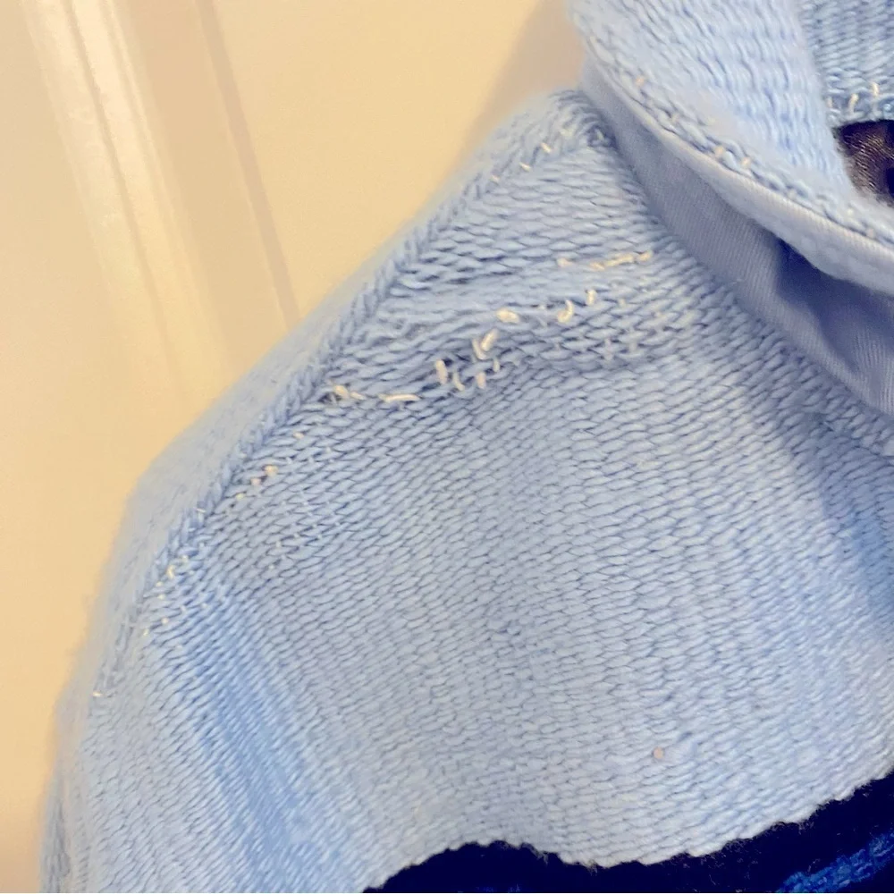 Like New Supreme Taxcala Blanket Men’s Jacket In Light Blue - Size L - Picture 9 of 16